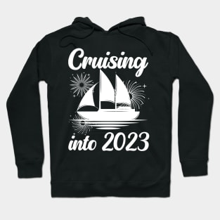 Cruising Into 2023 White Hoodie